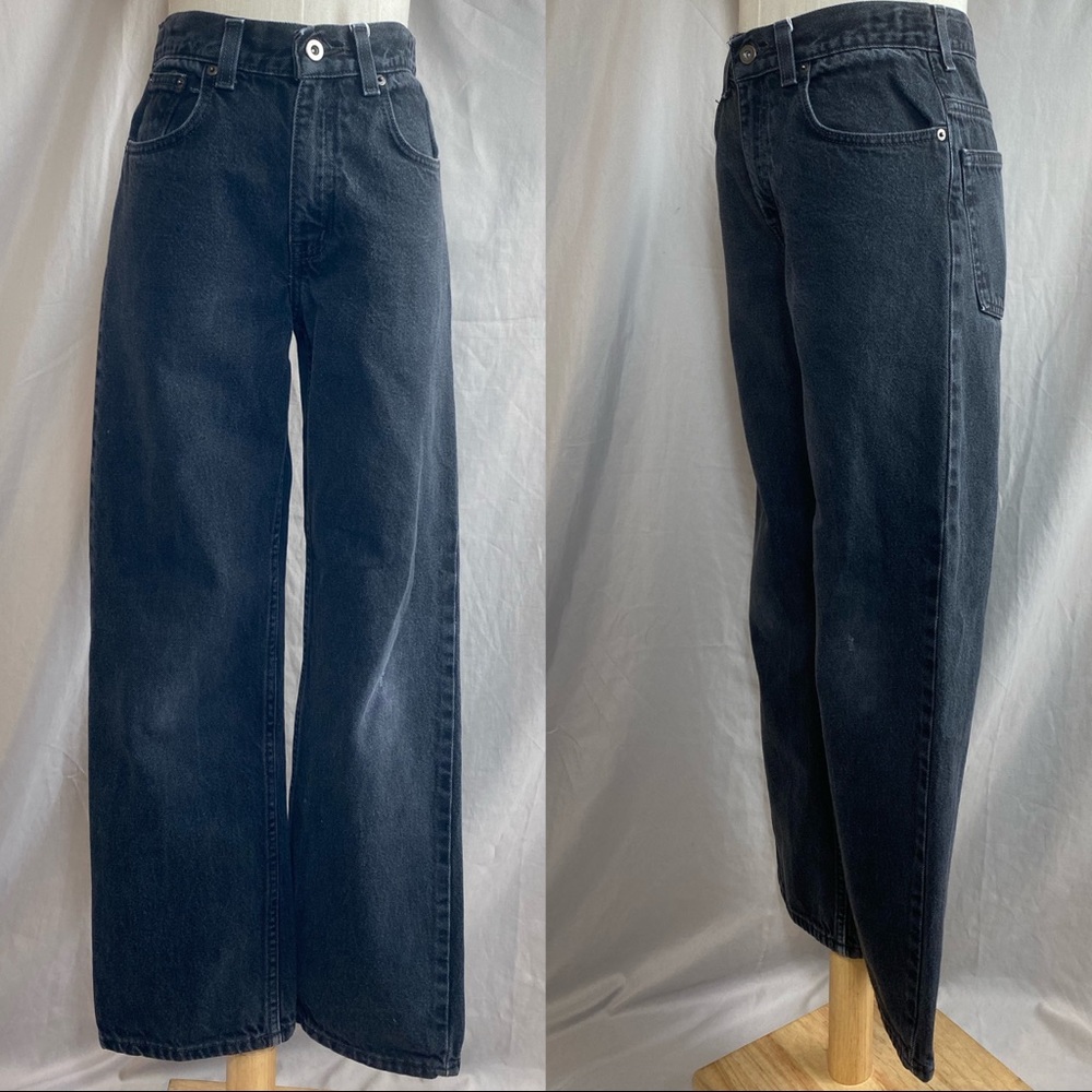 Vintage 90s Canyon river blues high waisted black denim jeans